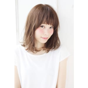 シースルーバングのニュアンスロブ【N-289】