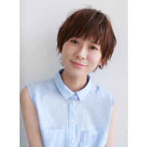 真木よう子風大人ナチュラルショート