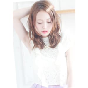 ゆるカールセミディ　デジタルパーマで簡単スタイリング