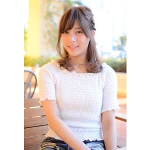 簡単アレンジ☆クリンパ編み込みmix