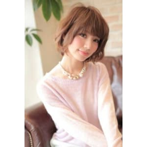 ヌーディー☆大人かわいい☆ふわふわボブ