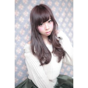 暗髪ツヤカラーで退色防止！大人可愛く！ヘルシーヘア☆