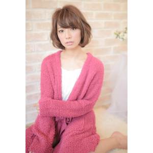 寝起きでも楽チン♪上品な柔らかボブ☆