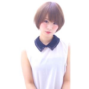 ヌーディベージュショートbob　T－１８