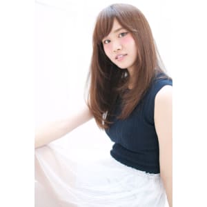 小顔バングのロング【H-93】