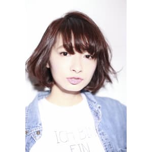 作りこみ過ぎないナチュラルボブ