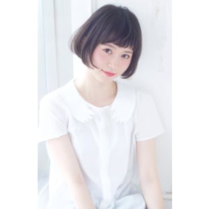 首がすっきり大人可愛いボブ　M９３