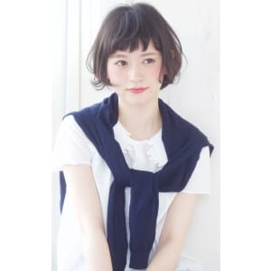 大人綺麗なアッシュショートボブ　M９９