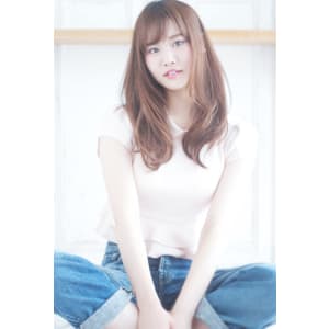 大人カジュアルなデジタルパーマロング