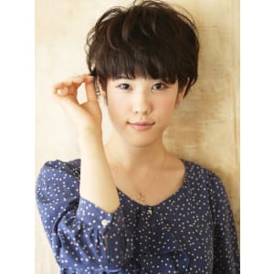 ★シンプルショートマッシュ!!耳かけアレンジ★ - 美容室 コミュニティサロン と和×美髪 巣鴨店【ビヨウシツ コミュニティサロントワ ビガミ スガモテン】掲載中