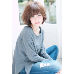 ひし形なボブ【H-104】
