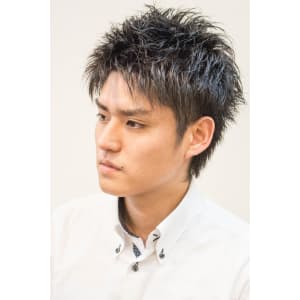 ★ツーブロックスパイキー　ｖｓ