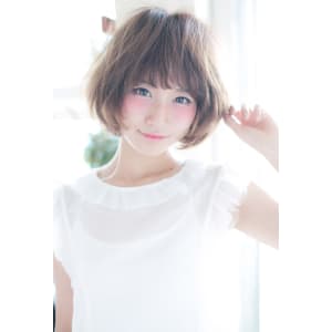 ひし形で可愛いショートボブ【H-115】