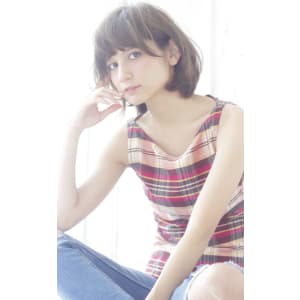 耳掛け簡単ボブパーマ　M１１７