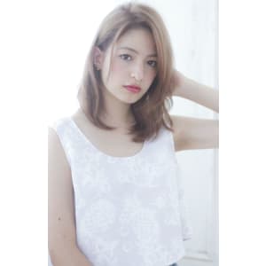 サイドパート明るめミディ伸ばしかけにもオススメ簡単スタイリグ