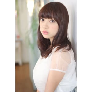 モテロング　エレガントロング　フェミニンストレート　スタイル
