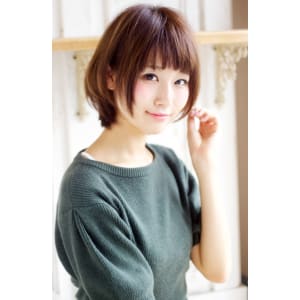 スタイリング簡単ショート