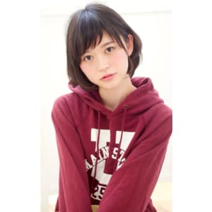 黒髪大人ショートボブ　M１３８