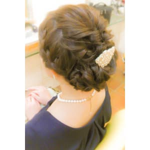 外国人風セレブなアップ