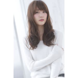 大人キレイなデジタルパーマロング簡単スタイリング