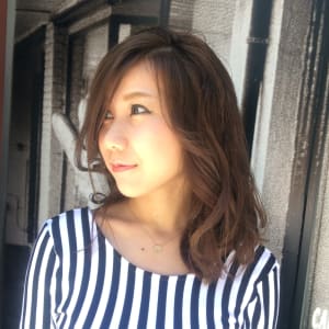 大人可愛い一目ぼれヘアスタイル