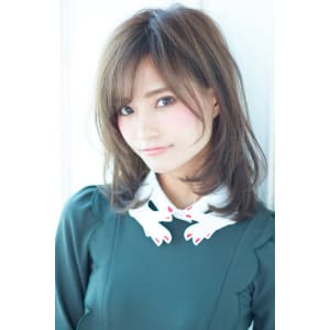 2015秋冬-2016春夏トレンドの内巻きワンカールミディ