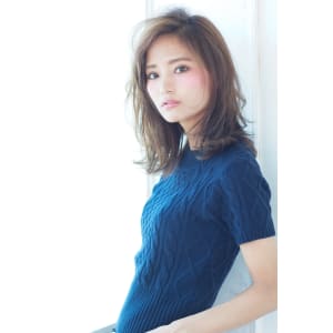 ニュアンスカールエアリーボブエアリーカールふわふわボブ