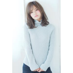 ニュアンスカールエアリーボブエアリーカールふわふわボブ
