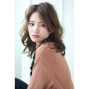 ニュアンスカールエアリーボブエアリーカールふわふわボブ319