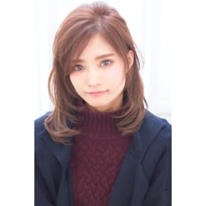 ニュアンスカールエアリーボブエアリーカールふわふわボブa8