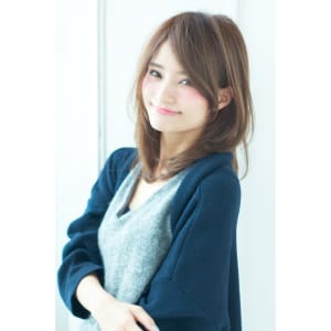 ニュアンスカールエアリーボブエアリーカールふわふわボブa9