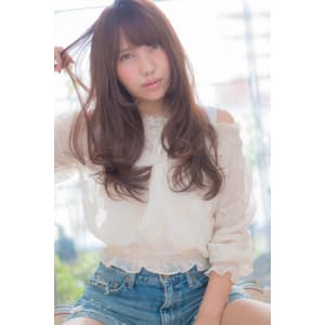 アッシュグレージュの愛されカジュアルウェーブ K-0016