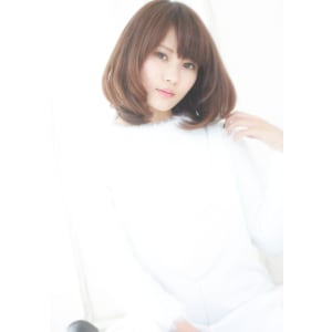 ワンカールの大人可愛い簡単スタイリングボブ