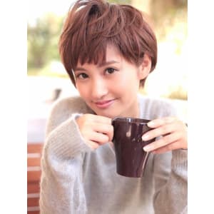 大人かわいい小顔ショート☆