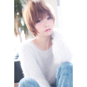 真木よう子さん風柔らかショート【H-182】