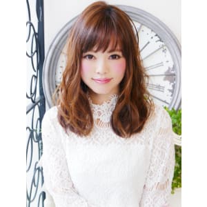 ふわ揺れ愛されキュートバングセミディ☆