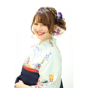 ☆袴　着付＋ヘアセット　☆　卒業式パック