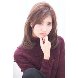 ニュアンスカールエアリーボブエアリーカールふわふわボブ