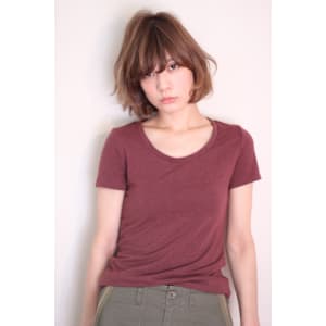 【coo et fuu 】ふんわりアンニュイカールのボブ