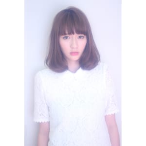 【表参道 原宿 】ミディアムガーリーボブ　藤沢輝守