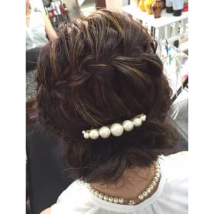 ヘアアレンジ(編み込み&ウォータフォール) - Beauty Salon JYACK【ビューティーサロンジャック】掲載中
