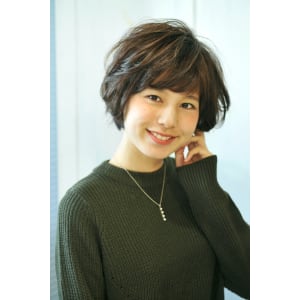 大人可愛い☆ひしがたショートボブ