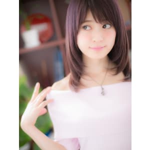 【ぱっつんバング】゛ダークトーン゛のさらつや♪ストレート