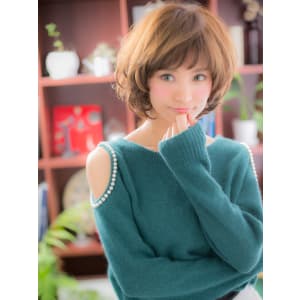 【“抜け感”で魅せる、格上げボブ】