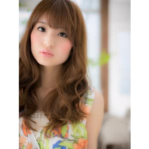 華やぐ♪モカブラウンの、くっきりウェーブa