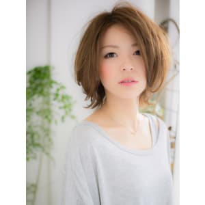 軽やか大人クールな毛束感ボブ★ふんわりver.