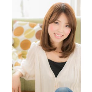 毛先ワンカールが好感度大★愛されセミディa