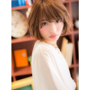 ”フワリ”とした抜け感スイングカールボブa
