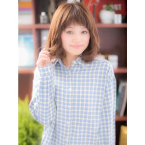 眉見せでハッピーフェイス☆b