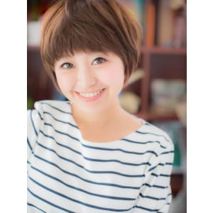 Happy ラフショート♪眉見せでCuteに♪a